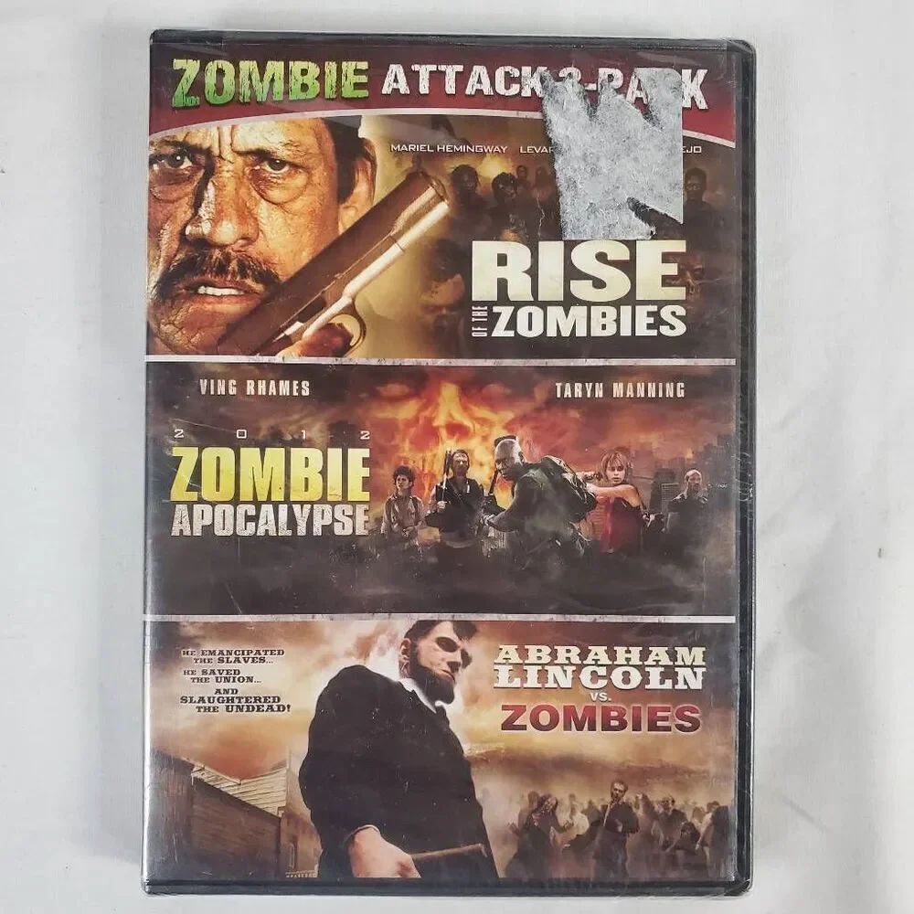 Zombie Attack 3-Pack DVD